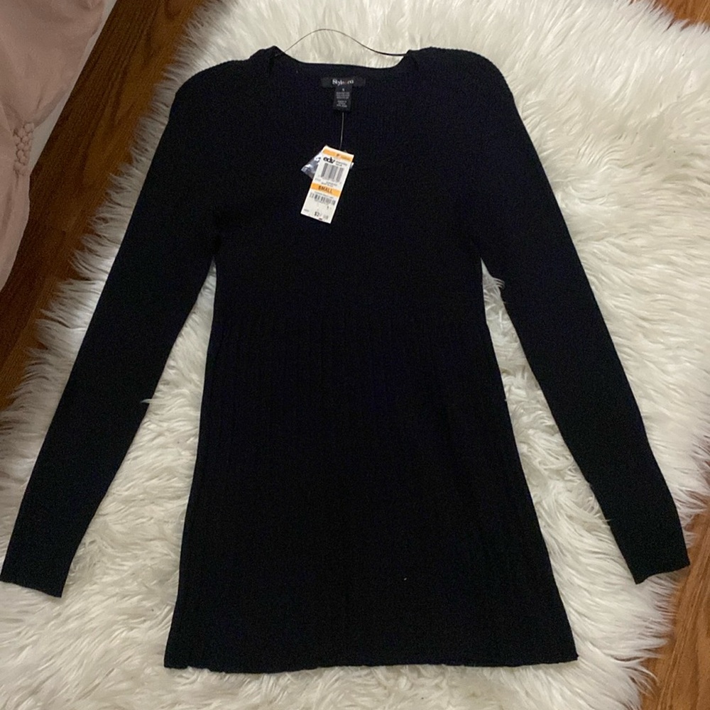 Style&co sleeve shirt dress